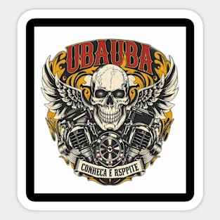 Skull Honda Sticker